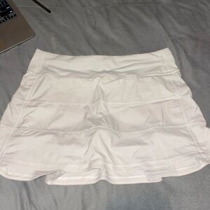 White lululemon skirt